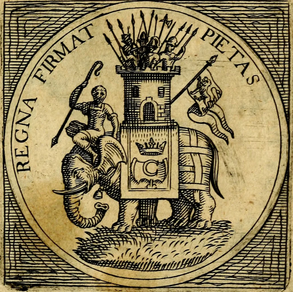 An illustration from Selectorum symbolorvm heroicorvm centvria gemina, 1619, leaf 226