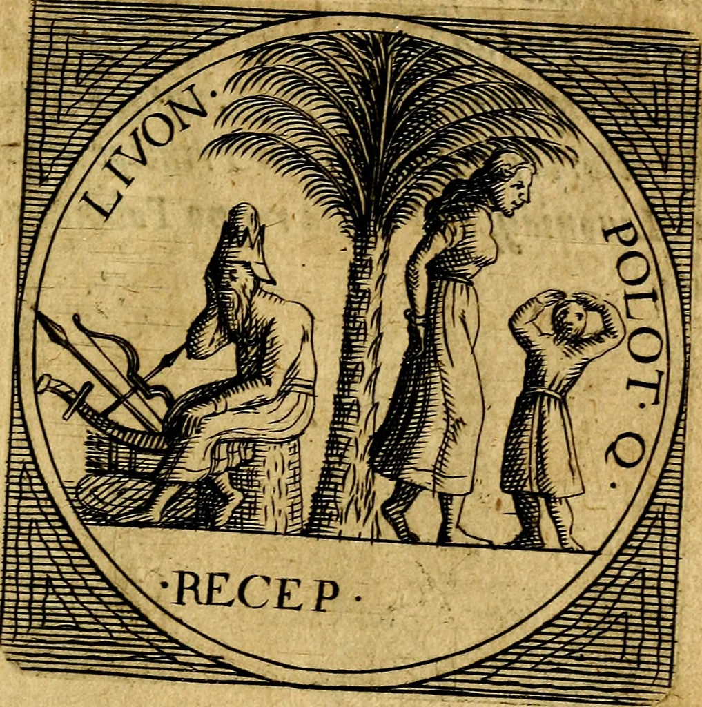 An illustration from Selectorum symbolorvm heroicorvm centvria gemina, 1619, leaf 244