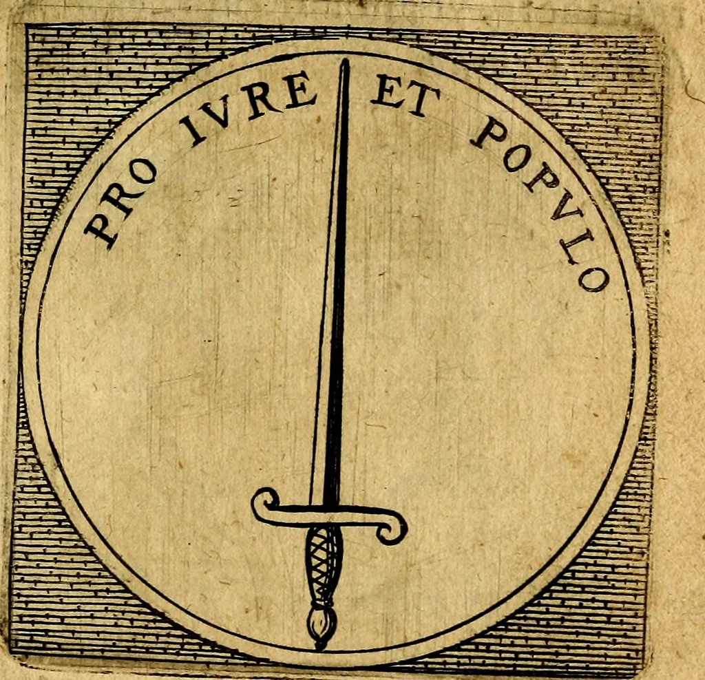 An illustration from Selectorum symbolorvm heroicorvm centvria gemina, 1619, leaf 246