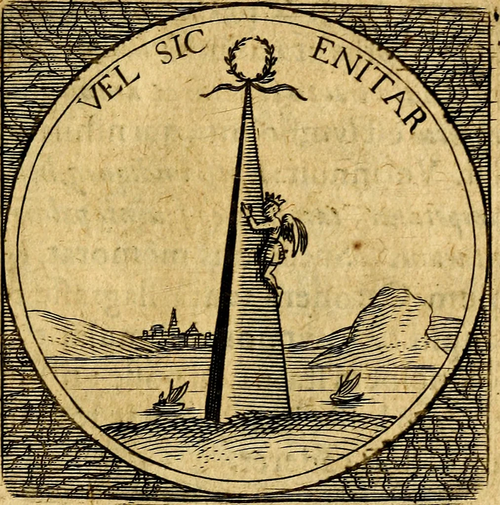 An illustration from Selectorum symbolorvm heroicorvm centvria gemina, 1619, leaf 260