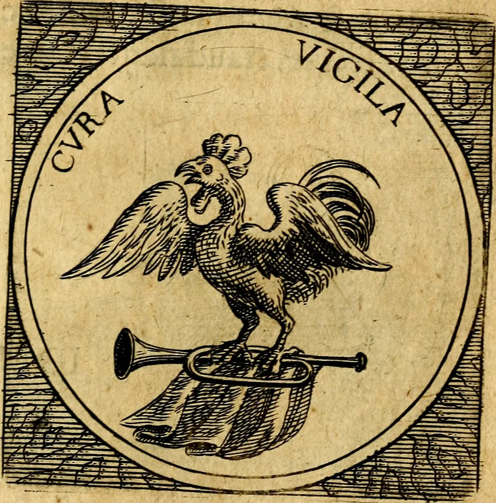 An illustration from Selectorum symbolorvm heroicorvm centvria gemina, 1619, leaf 266