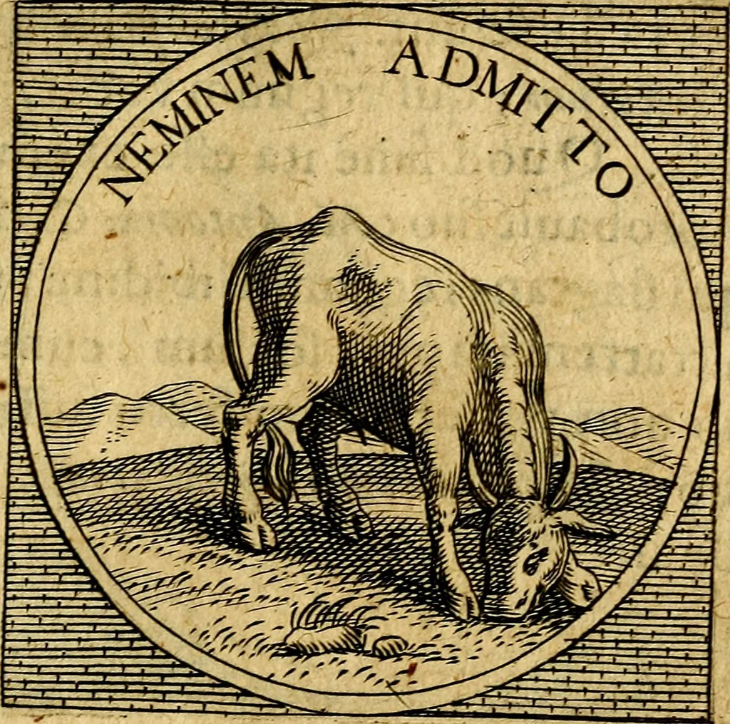 An illustration from Selectorum symbolorvm heroicorvm centvria gemina, 1619, leaf 268
