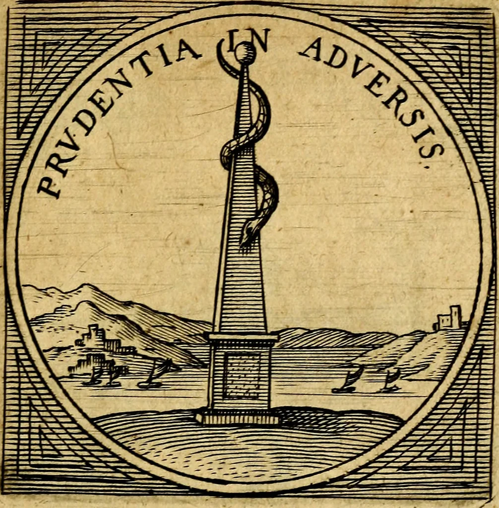 An illustration from Selectorum symbolorvm heroicorvm centvria gemina, 1619, leaf 290