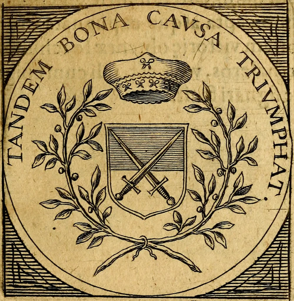 An illustration from Selectorum symbolorvm heroicorvm centvria gemina, 1619, leaf 294