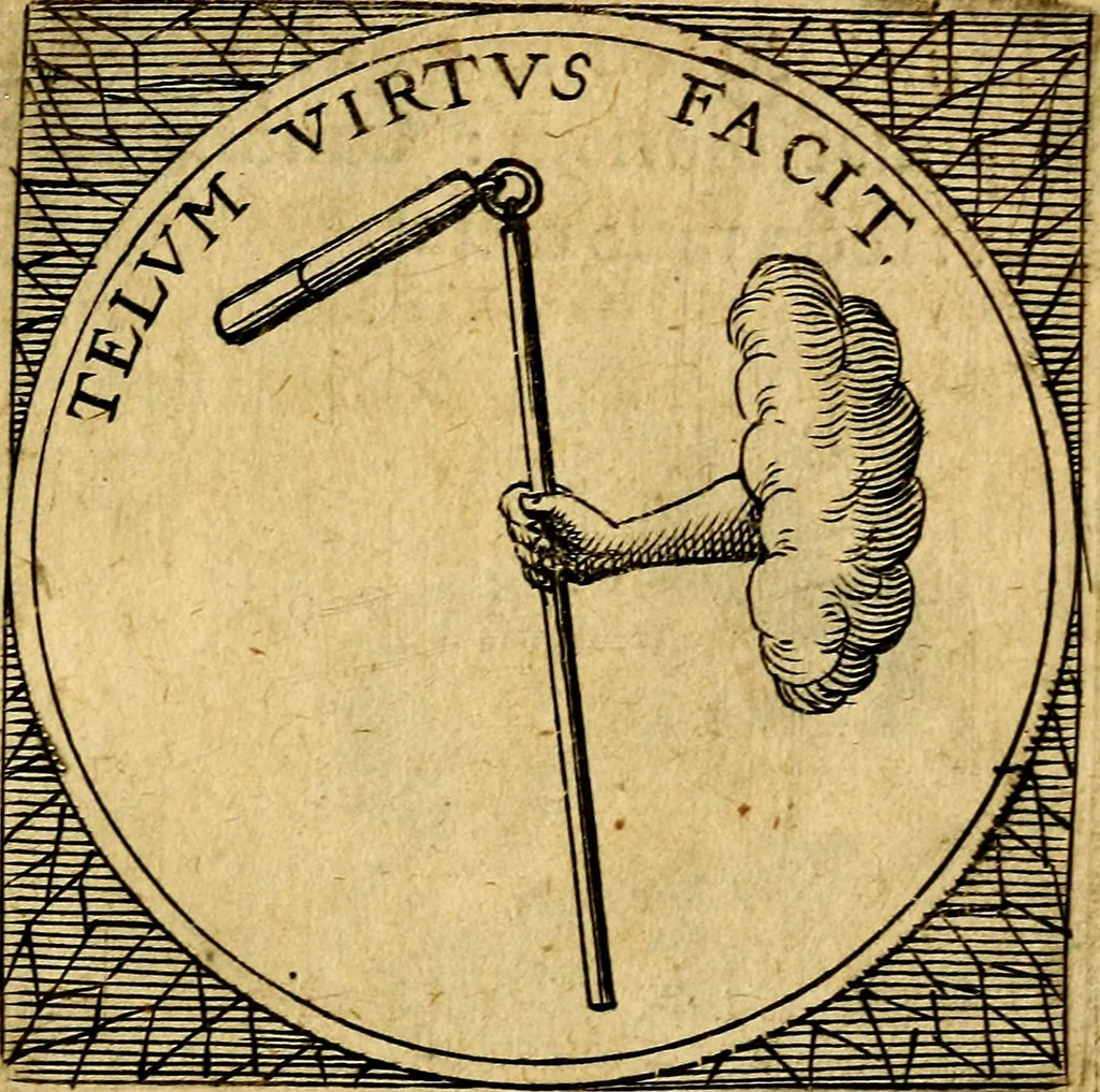 An illustration from Selectorum symbolorvm heroicorvm centvria gemina, 1619, leaf 304