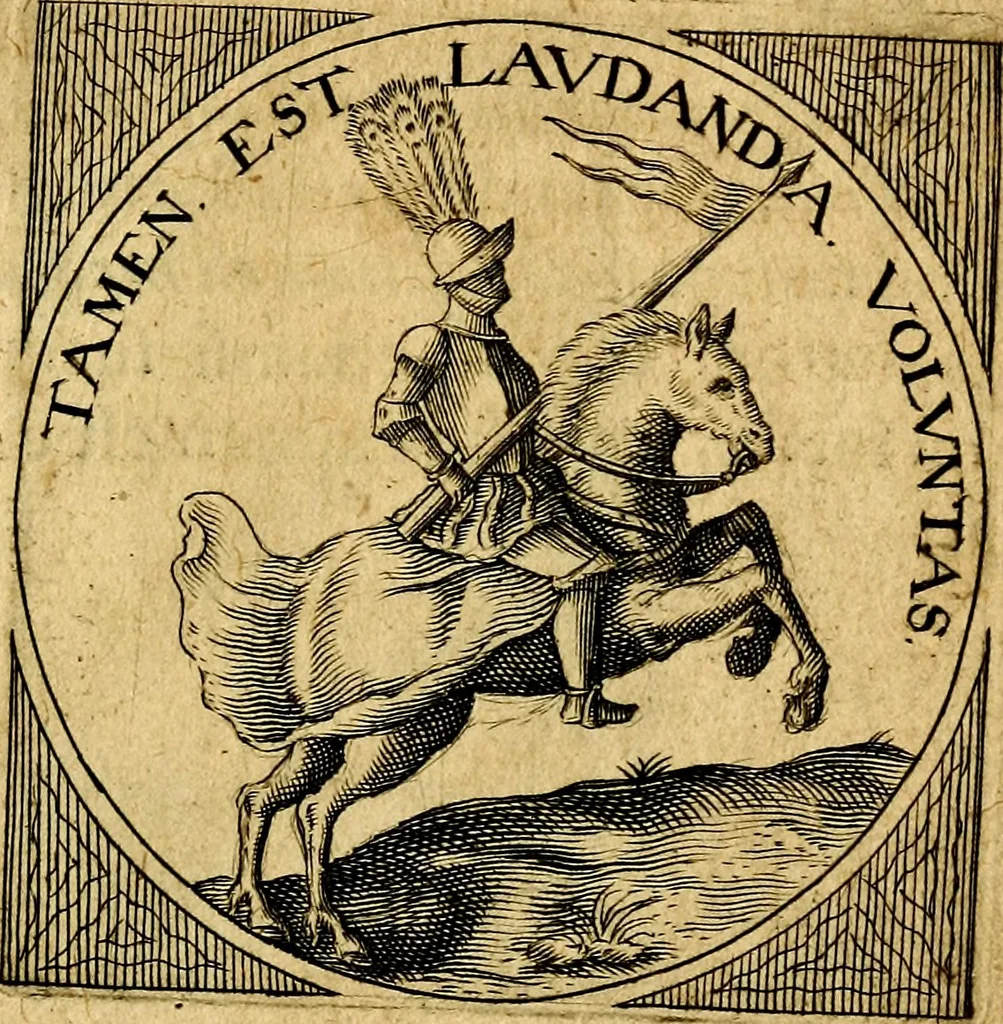 An illustration from Selectorum symbolorvm heroicorvm centvria gemina, 1619, leaf 306