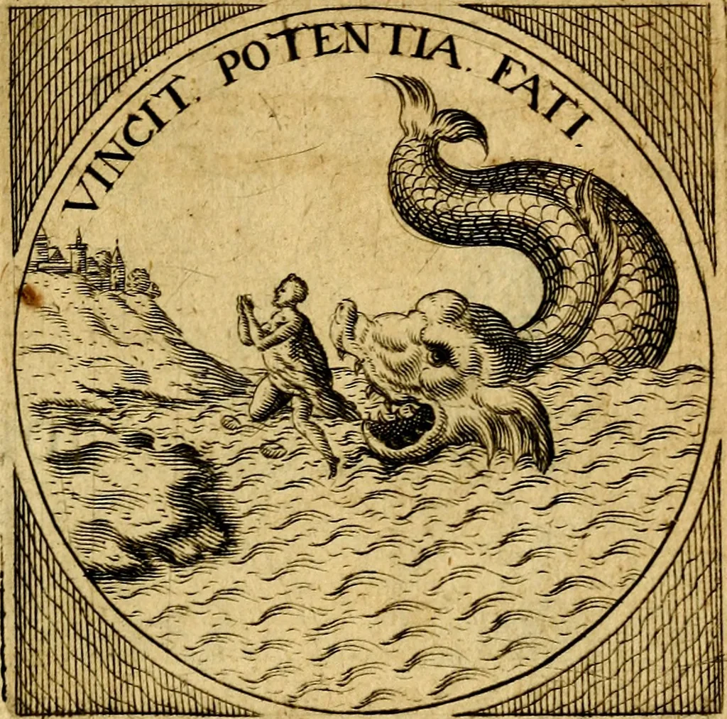 An illustration from Selectorum symbolorvm heroicorvm centvria gemina, 1619, leaf 310