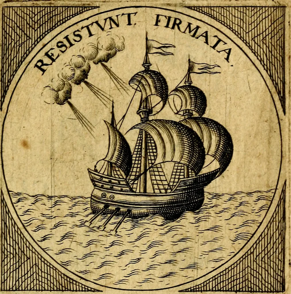 An illustration from Selectorum symbolorvm heroicorvm centvria gemina, 1619, leaf 312