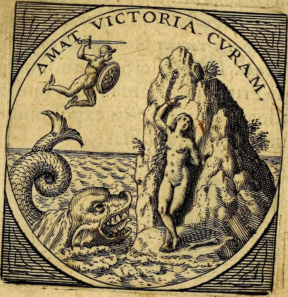 An illustration from Selectorum symbolorvm heroicorvm centvria gemina, 1619, leaf 320
