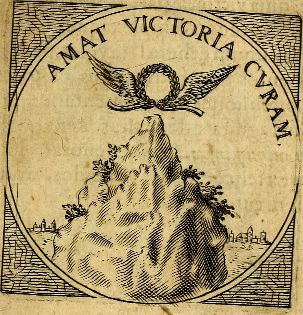 An illustration from Selectorum symbolorvm heroicorvm centvria gemina, 1619, leaf 322