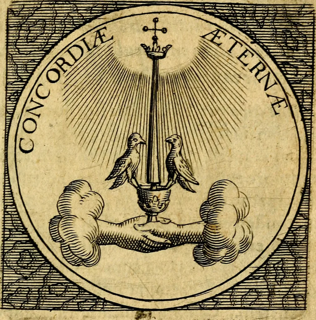 An illustration from Selectorum symbolorvm heroicorvm centvria gemina, 1619, leaf 348