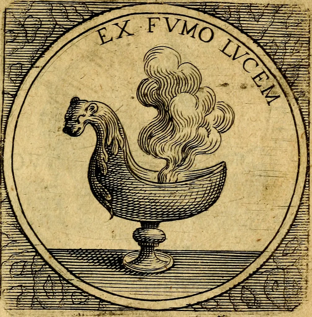 An illustration from Selectorum symbolorvm heroicorvm centvria gemina, 1619, leaf 354