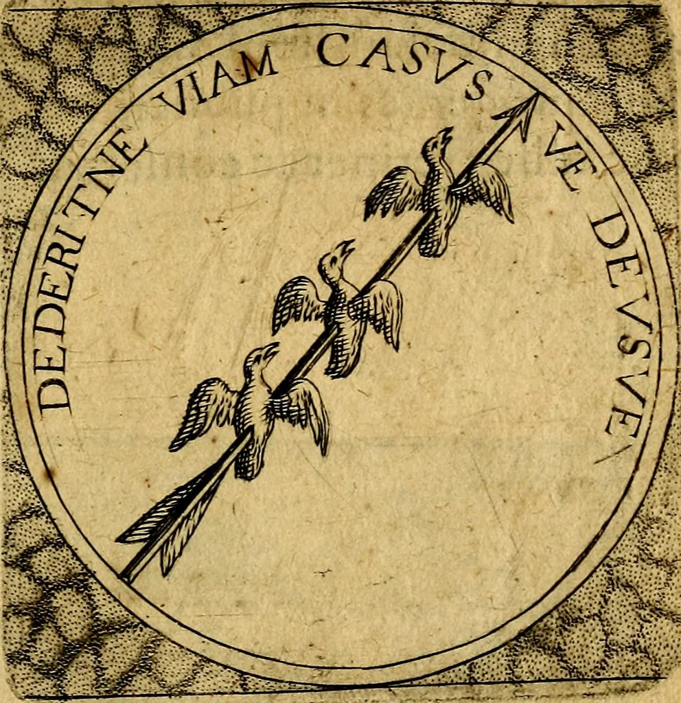 An illustration from Selectorum symbolorvm heroicorvm centvria gemina, 1619, leaf 358