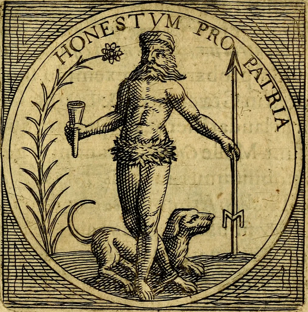 An illustration from Selectorum symbolorvm heroicorvm centvria gemina, 1619, leaf 368