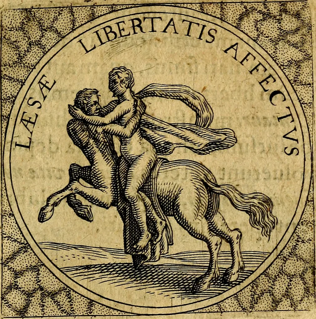 An illustration from Selectorum symbolorvm heroicorvm centvria gemina, 1619, leaf 372