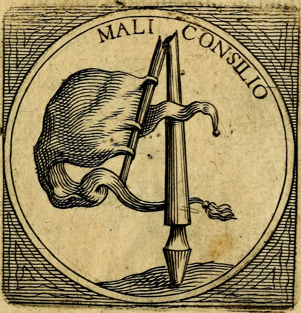 An illustration from Selectorum symbolorvm heroicorvm centvria gemina, 1619, leaf 378