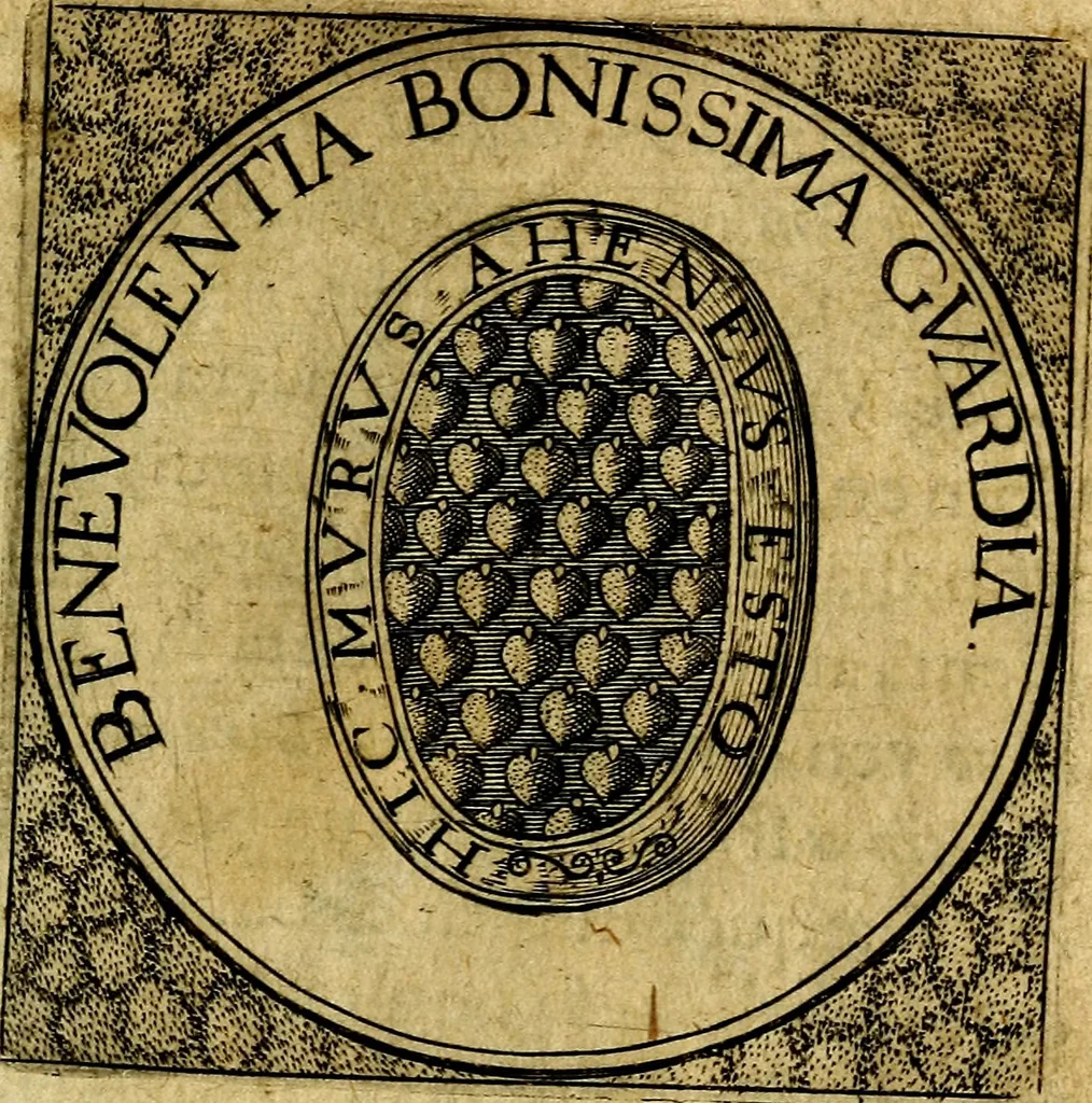 An illustration from Selectorum symbolorvm heroicorvm centvria gemina, 1619, leaf 384