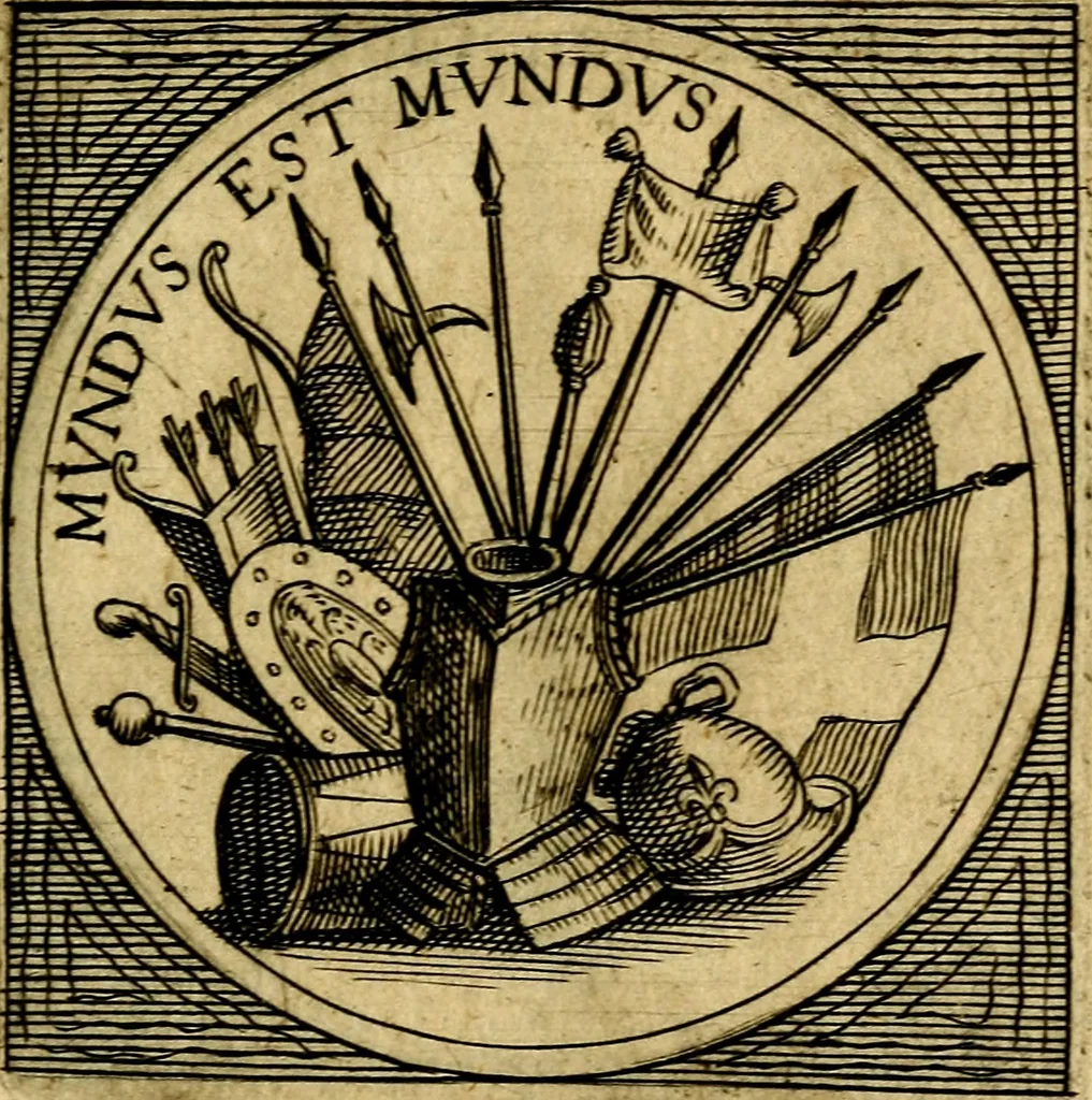 An illustration from Selectorum symbolorvm heroicorvm centvria gemina, 1619, leaf 396