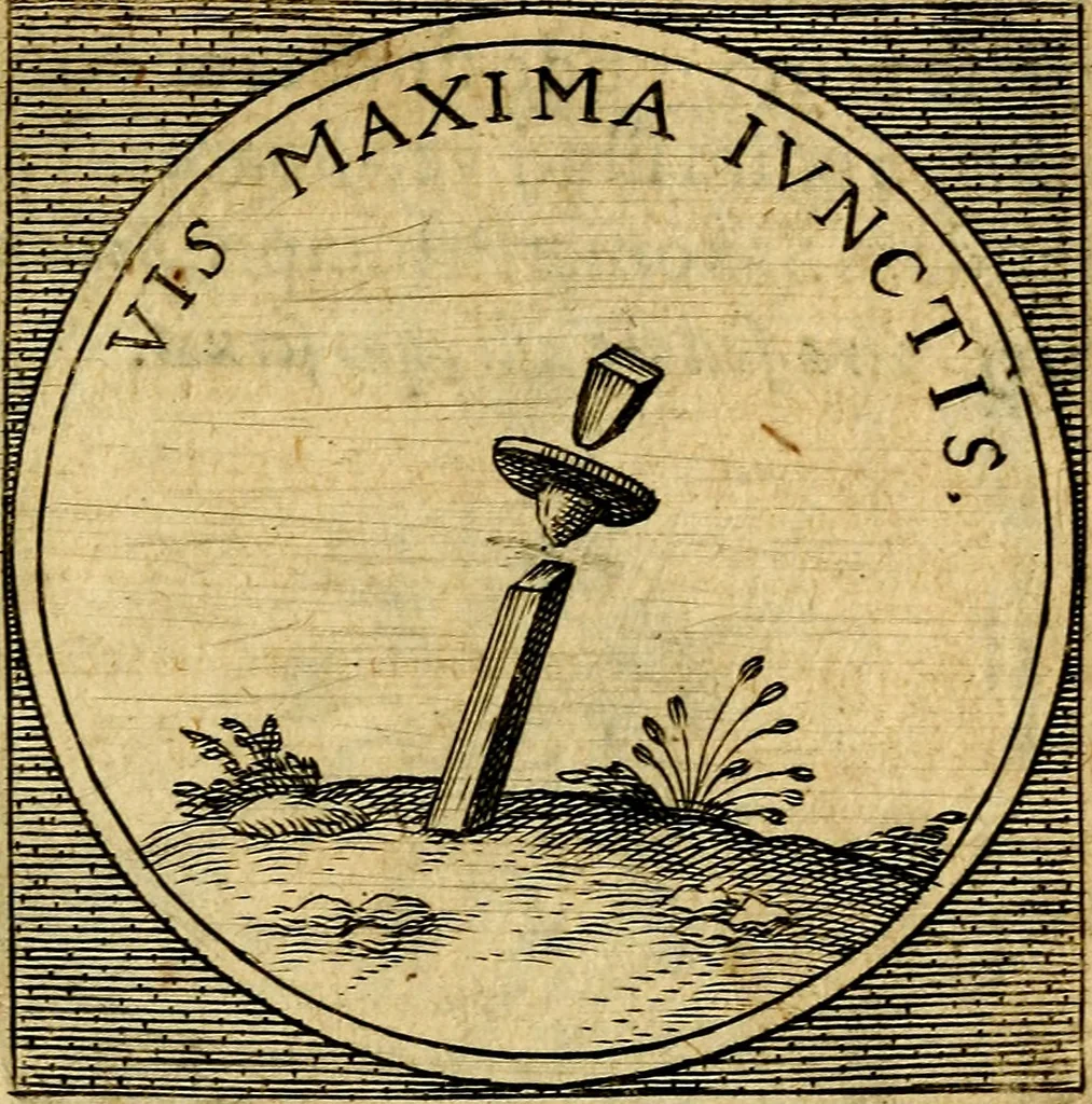 An illustration from Selectorum symbolorvm heroicorvm centvria gemina, 1619, leaf 402