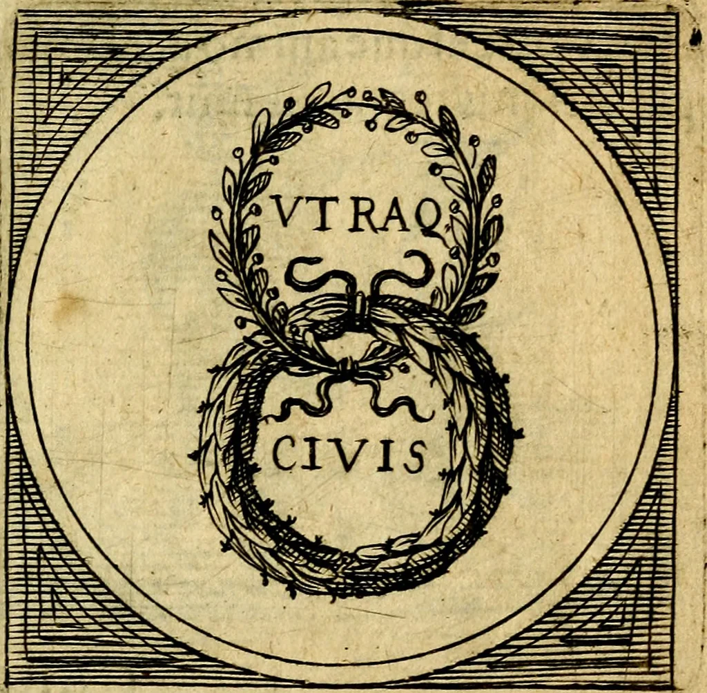 An illustration from Selectorum symbolorvm heroicorvm centvria gemina, 1619, leaf 414