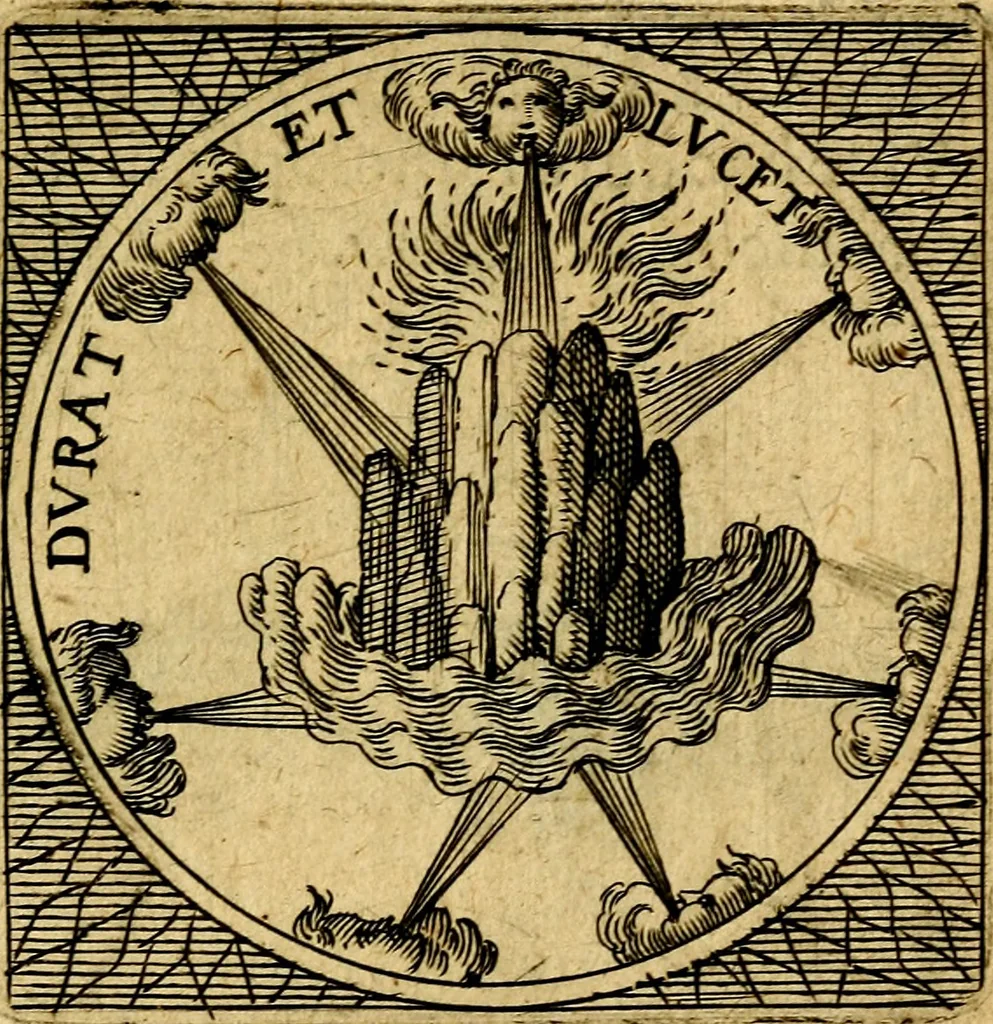 An illustration from Selectorum symbolorvm heroicorvm centvria gemina, 1619, leaf 418