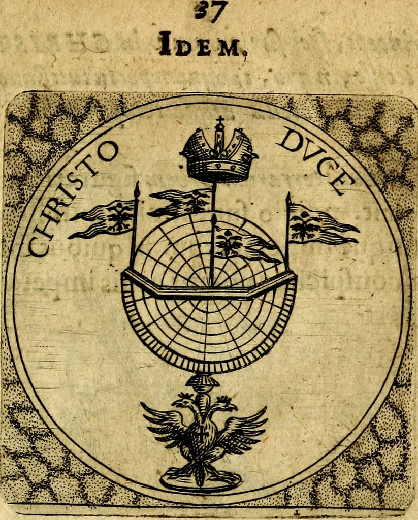 An illustration from Selectorum symbolorvm heroicorvm centvria gemina, 1619, leaf 52