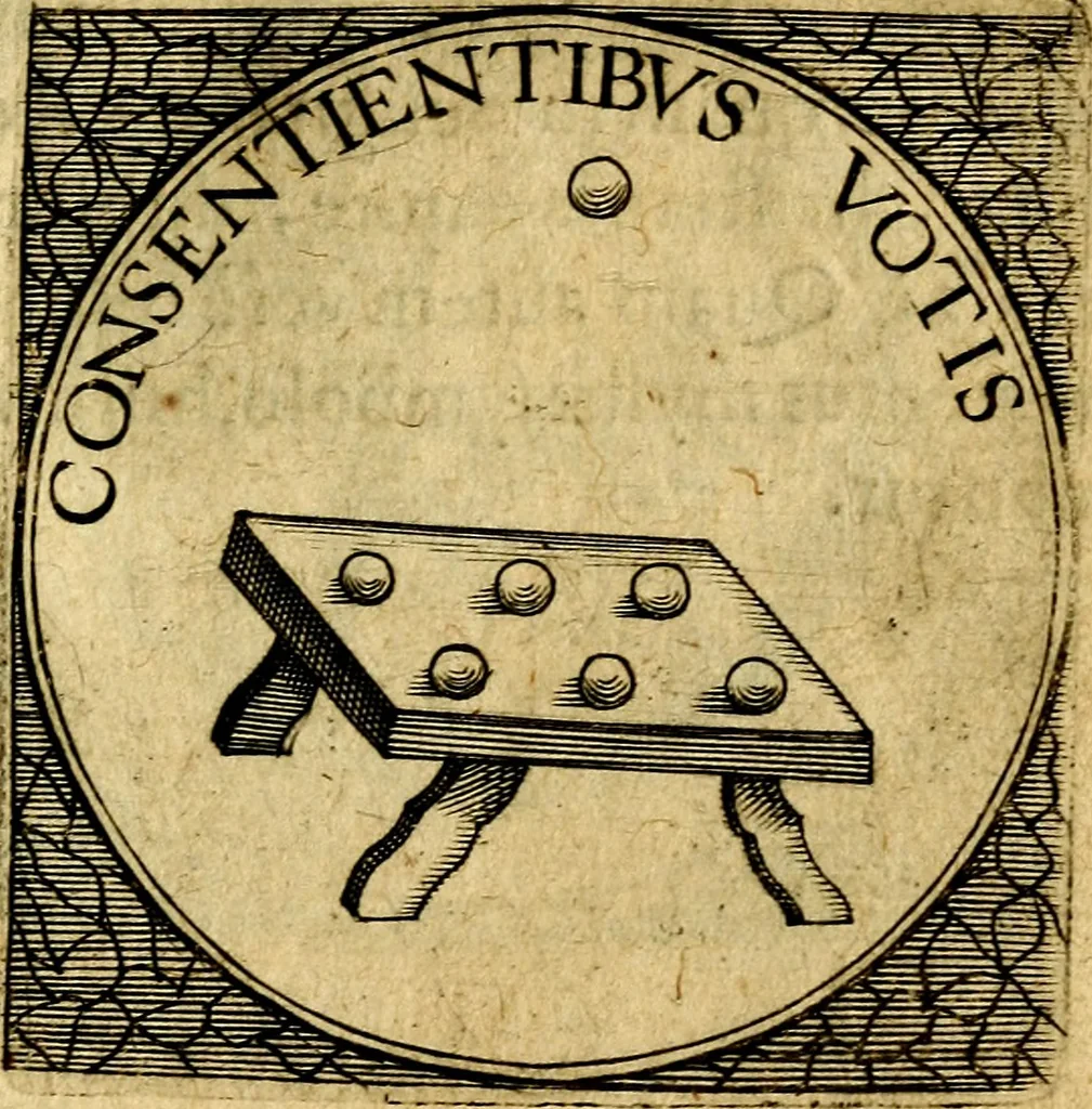 An illustration from Selectorum symbolorvm heroicorvm centvria gemina, 1619, leaf 60