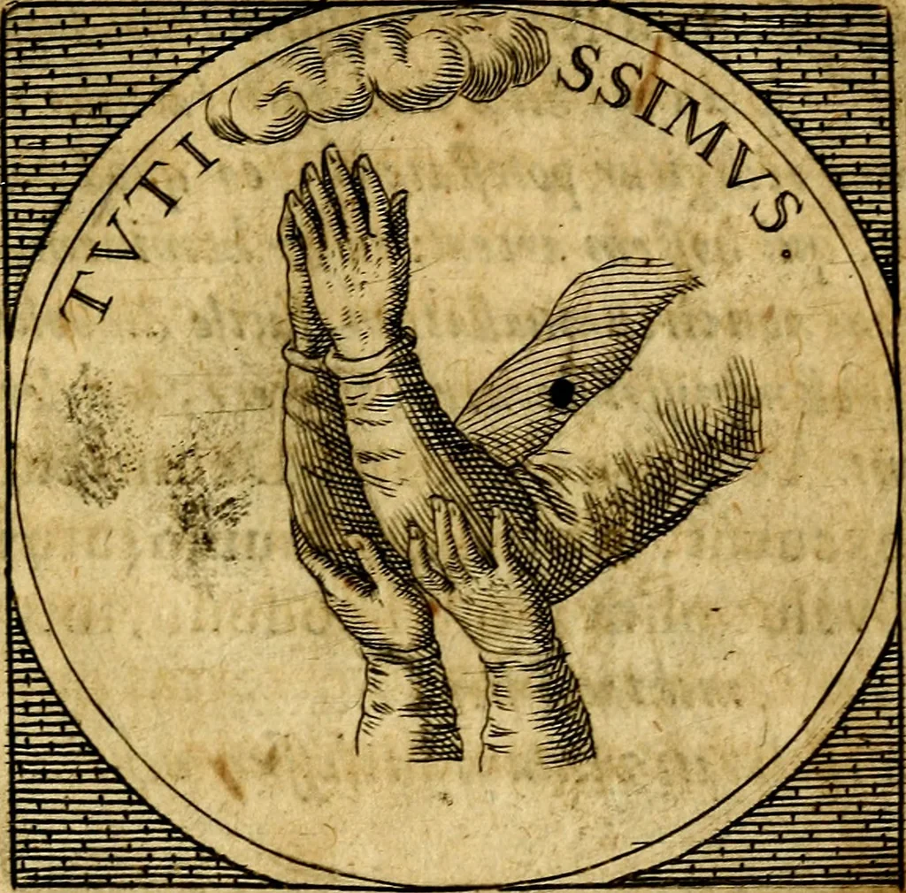 An illustration from Selectorum symbolorvm heroicorvm centvria gemina, 1619, leaf 70