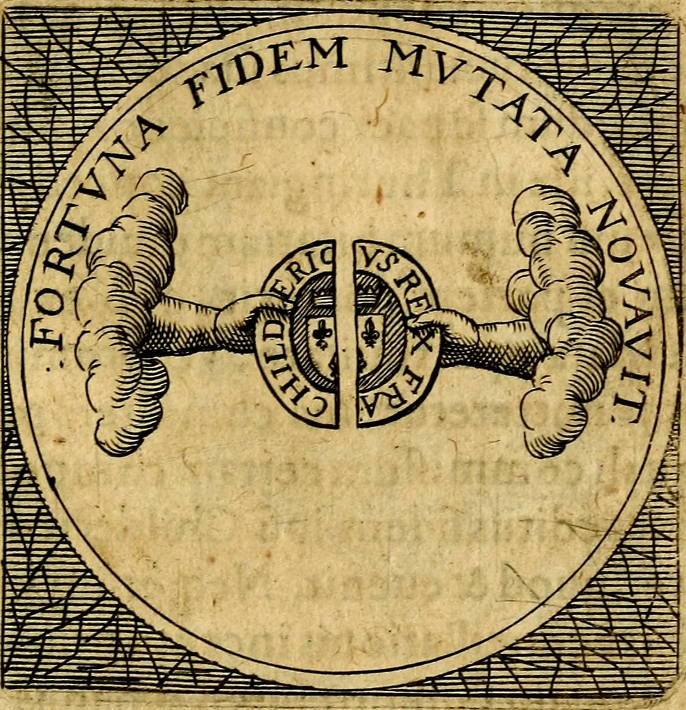 An illustration from Selectorum symbolorvm heroicorvm centvria gemina, 1619, leaf 74