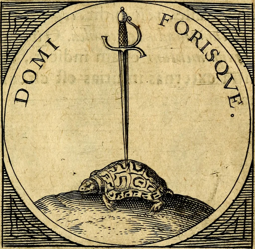 An illustration from Selectorum symbolorvm heroicorvm centvria gemina, 1619, leaf 82