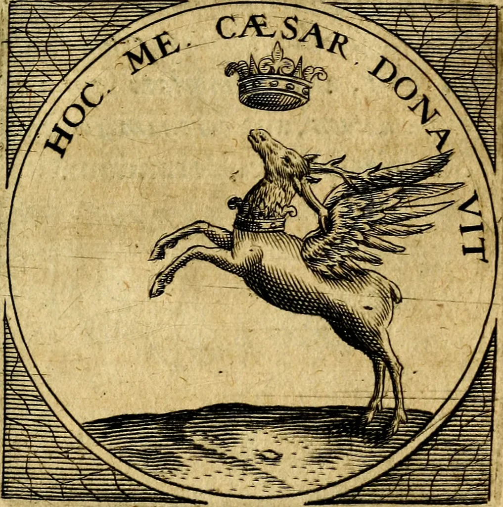 An illustration from Selectorum symbolorvm heroicorvm centvria gemina, 1619, leaf 92