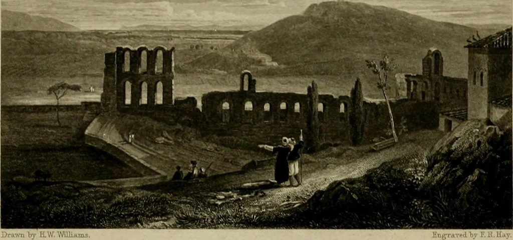 An illustration from Select views in Greece : with classical illustrations., 1829, leaf 105