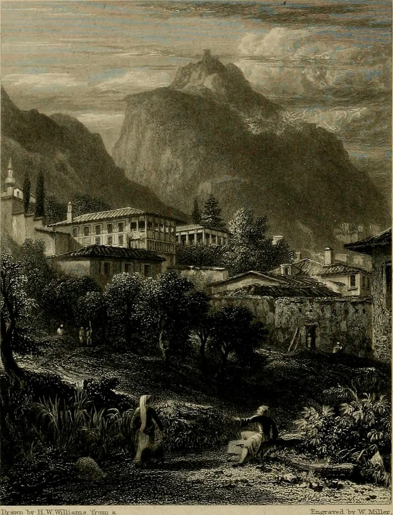 An illustration from Select views in Greece : with classical illustrations., 1829, leaf 235