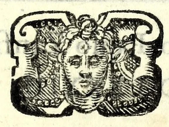 An illustration from Selene : tragedia, 1583, leaf 151