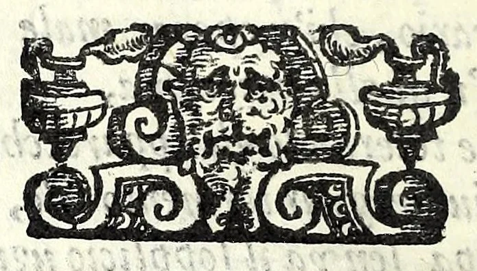 An illustration from Selene : tragedia, 1583, leaf 152