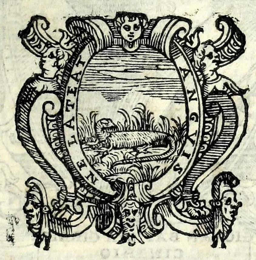 An illustration from Selene : tragedia, 1583, leaf 3
