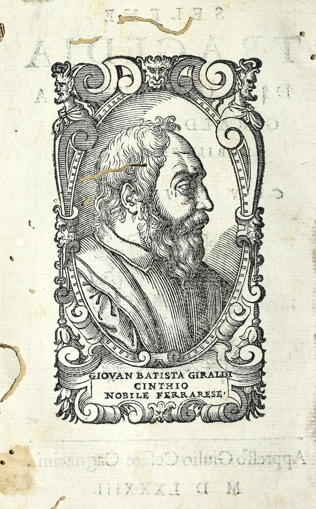 An illustration from Selene : tragedia, 1583, leaf 4