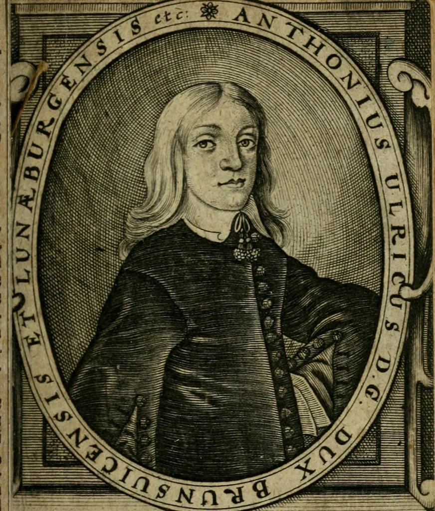 An illustration from Seleniana augustalia Iohannis Valentini Andreae, S.T.D. : una cum opusculis alijs, 1649, leaf 50