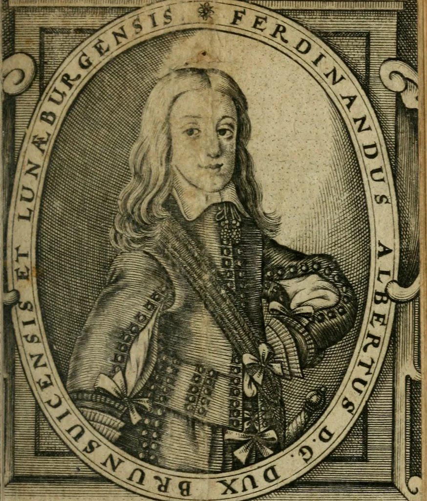 An illustration from Seleniana augustalia Iohannis Valentini Andreae, S.T.D. : una cum opusculis alijs, 1649, leaf 56