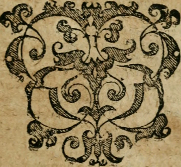 An illustration from Seleniana augustalia Iohannis Valentini Andreae, S.T.D. : una cum opusculis alijs, 1649, leaf 628