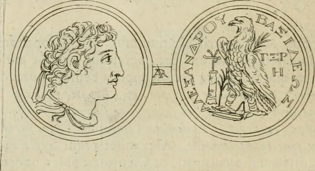 An illustration from Seleucidarum imperium, sive, Historia regum Syriae ad fidem numismatum accommodata, 1681, leaf 283