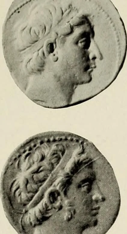 An illustration from The Seleucid mint of Antioch, 1918, leaf 162