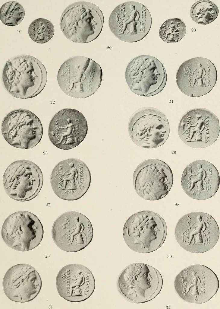 An illustration from The Seleucid mint of Antioch, 1918, leaf 164