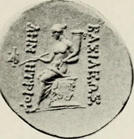 An illustration from The Seleucid mint of Antioch, 1918, leaf 170