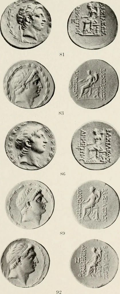An illustration from The Seleucid mint of Antioch, 1918, leaf 170