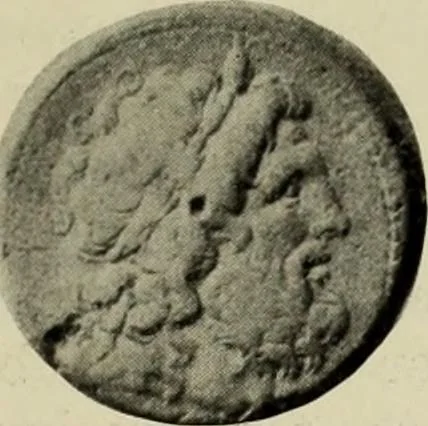 An illustration from The Seleucid mint of Antioch, 1918, leaf 34