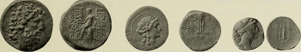 An illustration from The Seleucid mint of Antioch, 1918, leaf 70
