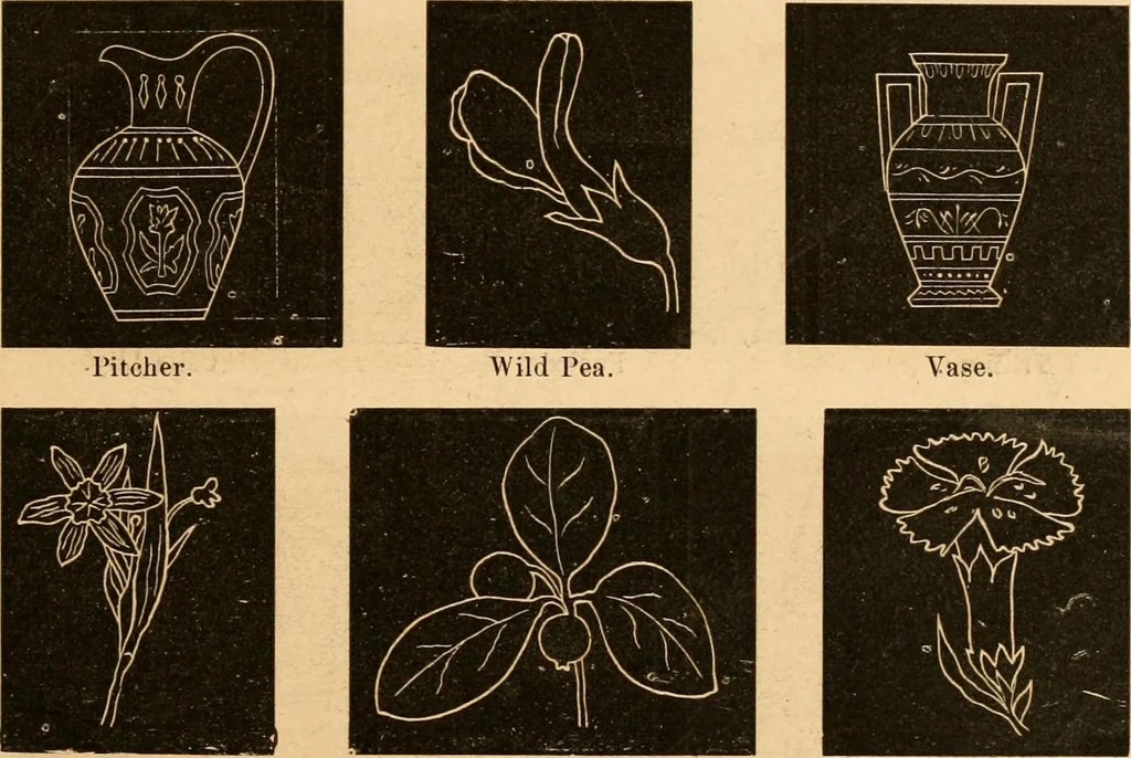 An illustration from Self-instructor : the child's first drawing book, containing all the pictures on Andrews' noiseless drawing slates for schools and families., 1878, leaf 20