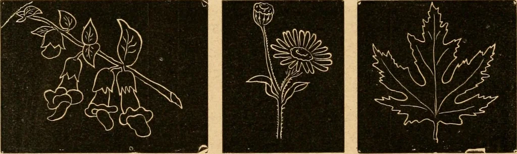 An illustration from Self-instructor : the child's first drawing book, containing all the pictures on Andrews' noiseless drawing slates for schools and families., 1878, leaf 21