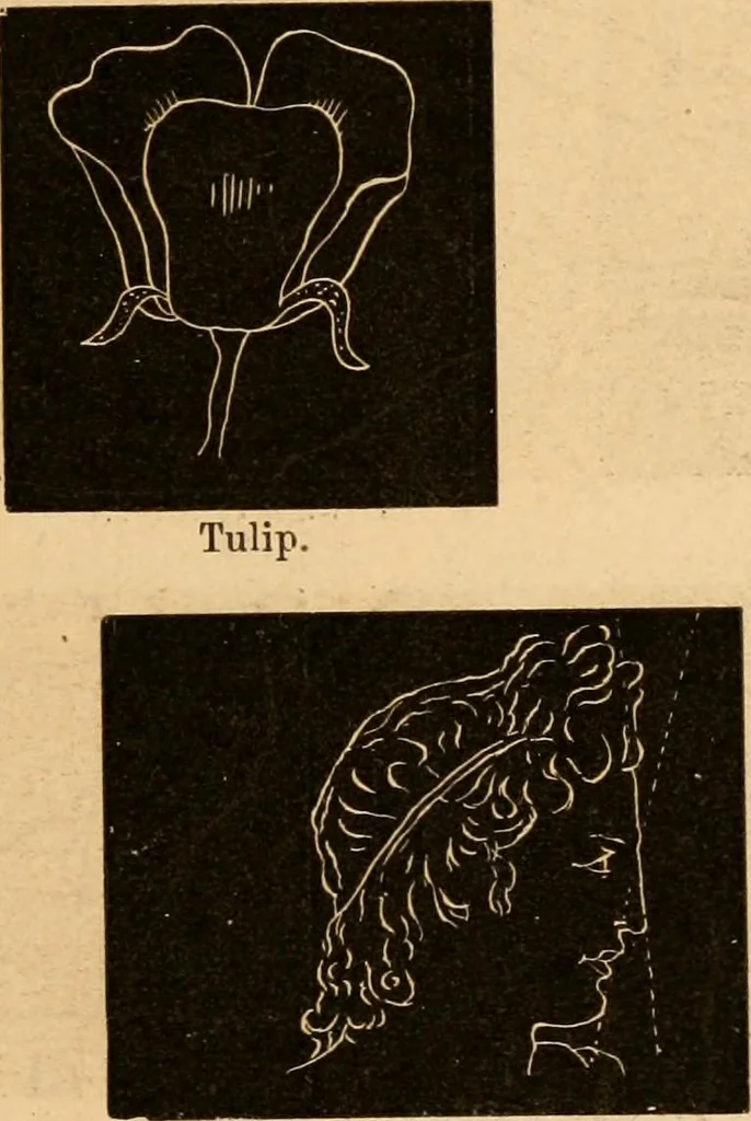 An illustration from Self-instructor : the child's first drawing book, containing all the pictures on Andrews' noiseless drawing slates for schools and families., 1878, leaf 22